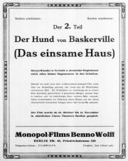 HUND VON BASKERVILLE, 2. TEIL - DAS EINSAME HAUS, DER